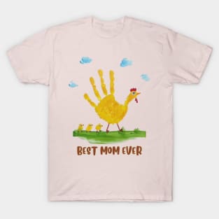 Best mom ever 2023 chicken version T-Shirt